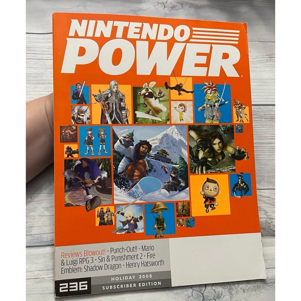 Nintendo Power Magazine Issue Volume 236, Holiday 2008, December 2008